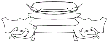 Bumper Kit | FORD MUSTANG FASTBACK  MACH 1 2023