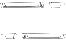 Rocker Panel Kit | FORD RANGER XLT SUPERCREW 2022