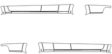 Rocker Panel Kit | FORD RANGER LARIAT SUPERCAB 2023
