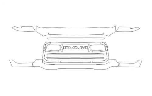 Grille Kit | RAM 3500 LIMITED 2023