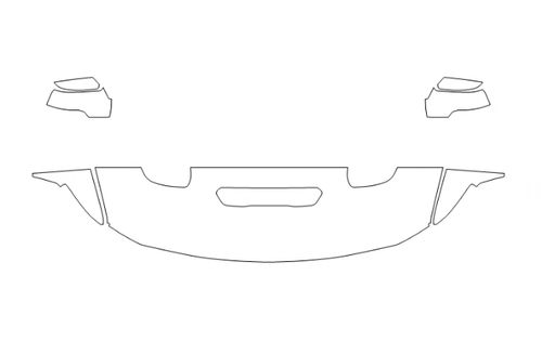 Partial Hood Fender and Mirror PPF Kit | RAM 1500 RHO 2026