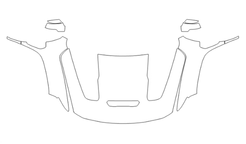 Full Hood Fender & Mirror PPF Kit | RAM 1500 RHO 2025