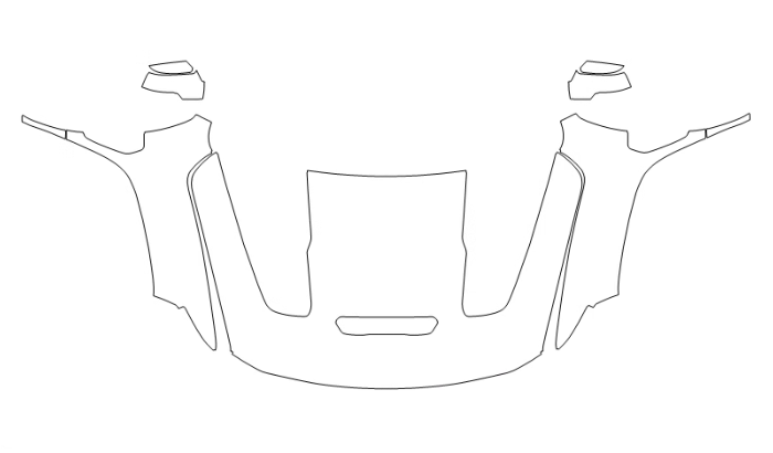 Full Hood Fender & Mirror PPF Kit | RAM 1500 RHO 2026