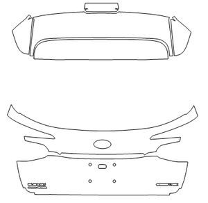 Rear Hatch PPF Kit | SUBARU CROSSTREK 2024