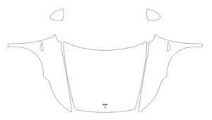 Full Hood Fender and Mirror PPF Kit | TESLA MODEL Y 2026