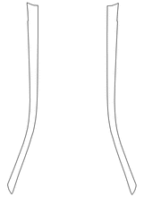 A-Pillar PPF Kit | TOYOTA BZ4X 2023