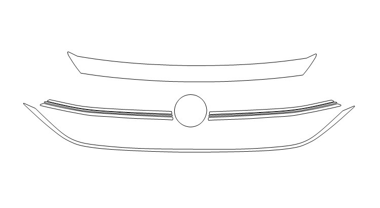 Grille Kit | VOLKSWAGEN JETTA GLI 2024