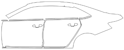 Left Side PPF Kit | VOLKSWAGEN JETTA 2024