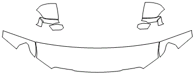 Partial Hood Fender & Mirror Kit | GMC YUKON 2024