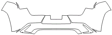 Rear Bumper Kit | LEXUS UX F-SPORT 2023