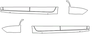 Rocker Panel Kit | CHRYSLER PACIFICA HYBRID 2022