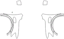 Full Fender and Mirror Kit | NISSAN TITAN PLATINUM RESERVE 2024