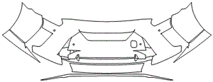 Bumper Kit WITH Parking Sensors | NISSAN GT-R 2020