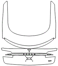 Trunk Lid Kit | TESLA MODEL S 2023