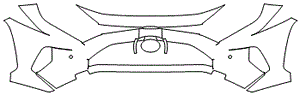 Bumper Kit | TOYOTA RAV4 HYBRID XLE PREMIUM 2023