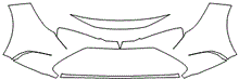 Bumper Kit | TOYOTA COROLLA SEDAN L - LE - XLE - HYBRID LE 2024