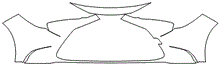 Bumper Kit | TOYOTA COROLLA SEDAN L - LE - XLE - HYBRID LE 2024