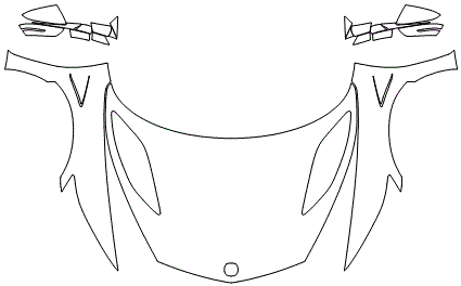 Full Hood & Fender + Mirror Kit | ACURA NSX 2017