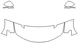 Partial Hood Fender & Mirror Kit | ALFA ROMEO GIULIA QUADRIFOGLIO 2020