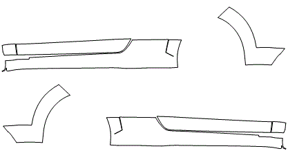 Rocker Panel Kit | 2018 AUDI TT COUPE TTS