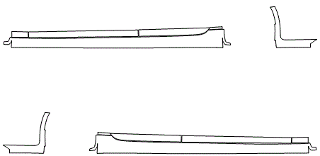 Rocker Panel Kit | AUDI A6 BASE 2020