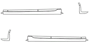 Rocker Panel Kit | AUDI A6 S-LINE 2021