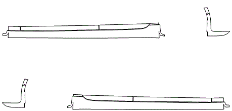 Rocker Panel Kit | AUDI A6 BASE 2022 – PAINTPROTECTIONFILM.CA