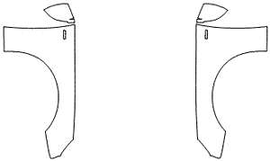 Full Fender and Mirror Kit | AUDI A4 S-LINE 2020