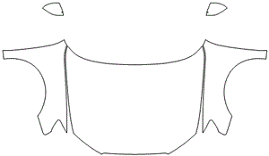 Full Hood & Fender + Mirror Kit | AUDI A3 CABRIOLET BASE 2017