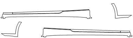 Rocker Panel Kit | AUDI A5 CABRIOLET S-LINE 2019