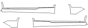 Rocker Panel Kit | AUDI A5 COUPE S-LINE 2021