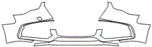 Bumper Kit | AUDI A5 CABRIOLET S-LINE 2016