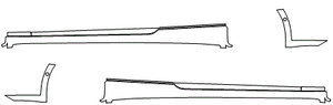 Rocker Panel Kit | AUDI A5 CABRIOLET BASE 2018