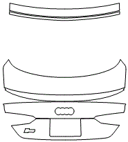 Trunk Lid Kit | AUDI S5 SPORTBACK 2021