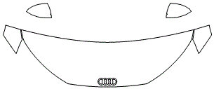 Partial Hood Fender & Mirror Kit | 2020 Audi TT COUPE TTS