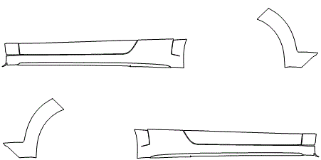 Rocker Panel Kit | 2019 Audi TT COUPE TTS