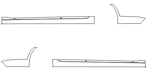 Rocker Panel Kit | BMW 5 Series 530e HYBRID 2018