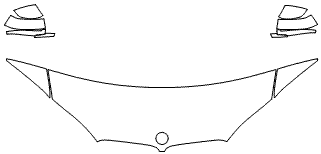 Standard Hood Fender & Mirrors | BMW X5 HYBRID XLINE 2018