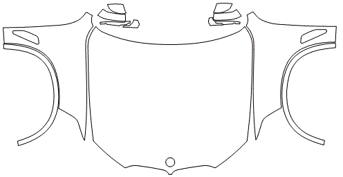 Full Hood & Fender + Mirror Kit | BMW X5 M50i 2020