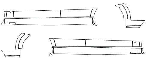 Rocker Panel Kit | BMW X5 M-SPORT 2020