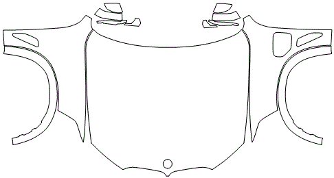 Full Hood & Fender + Mirror Kit | BMW X5 e45 XLINE 2020