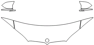 Standard Hood Fender & Mirrors | BMW X5 M 2017