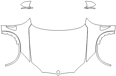 Full Hood & Fender + Mirror Kit | BMW X5 M 2017