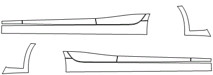 Rocker Panel Kit | BMW 3 SERIES SEDAN LUXURY LINE 2019