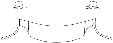 Standard Hood Fender & Mirror Kit | BMW X2 M SPORT 2020