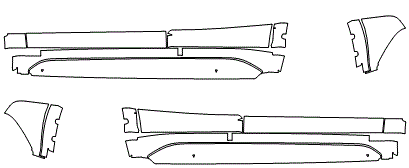 Rocker Panel Kit | BMW X2 M35i 2019