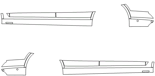 Xke Rocker Panel Rocker Panel Kit | BMW X7 xDrive 2019 – PAINTPROTECTIONFILM.CA
