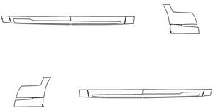 Rocker Panel Kit | CADILLAC ESCALADE ESV 2021