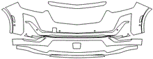 Bumper Kit | CADILLAC XT6 PREMIUM LUXURY 2022