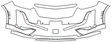 Bumper Kit | CADILLAC XT6 SPORT 2022